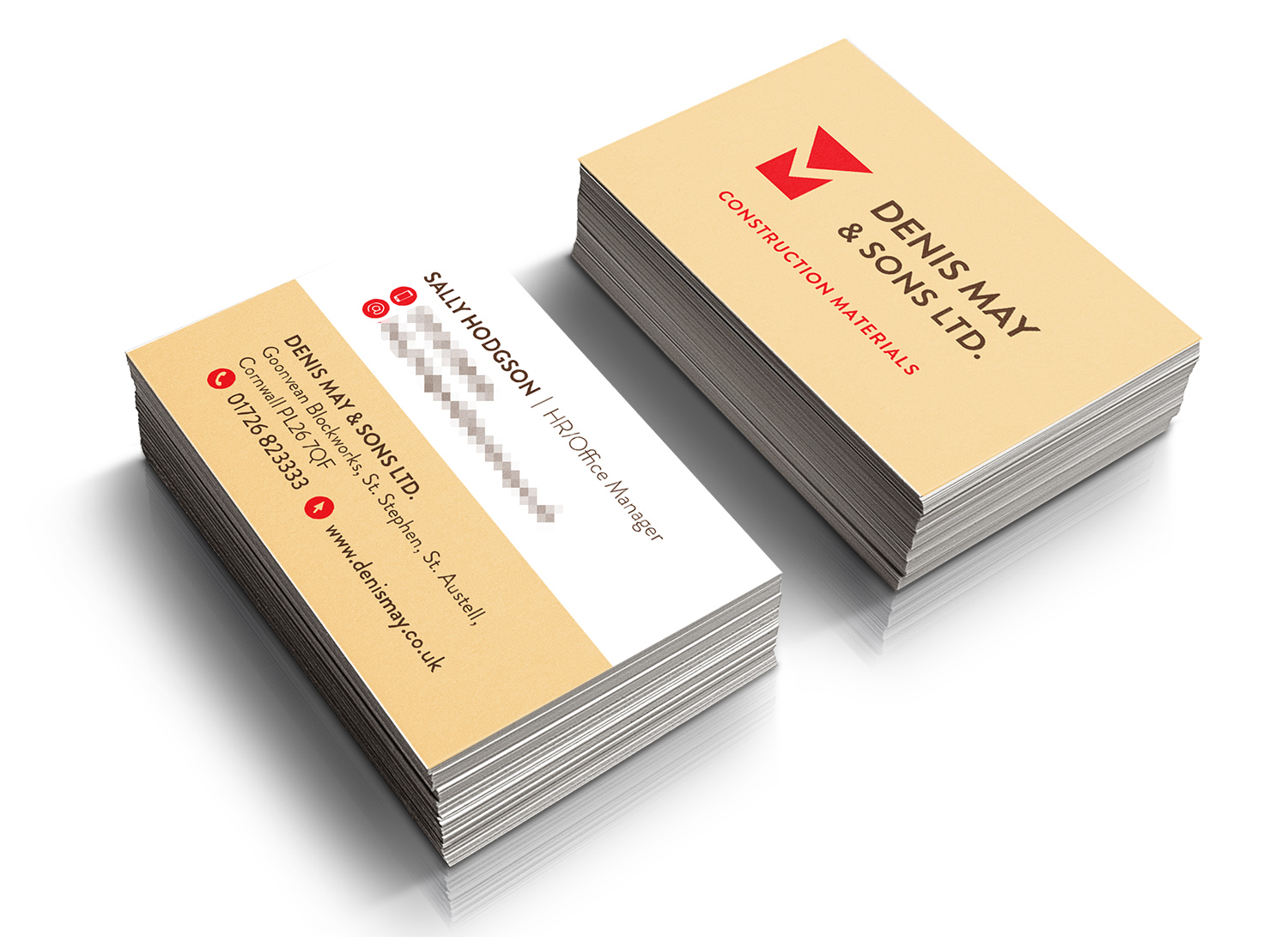 Denis May business cards
