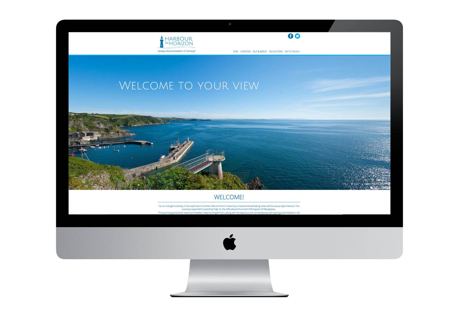 Harbour to Horizon website example